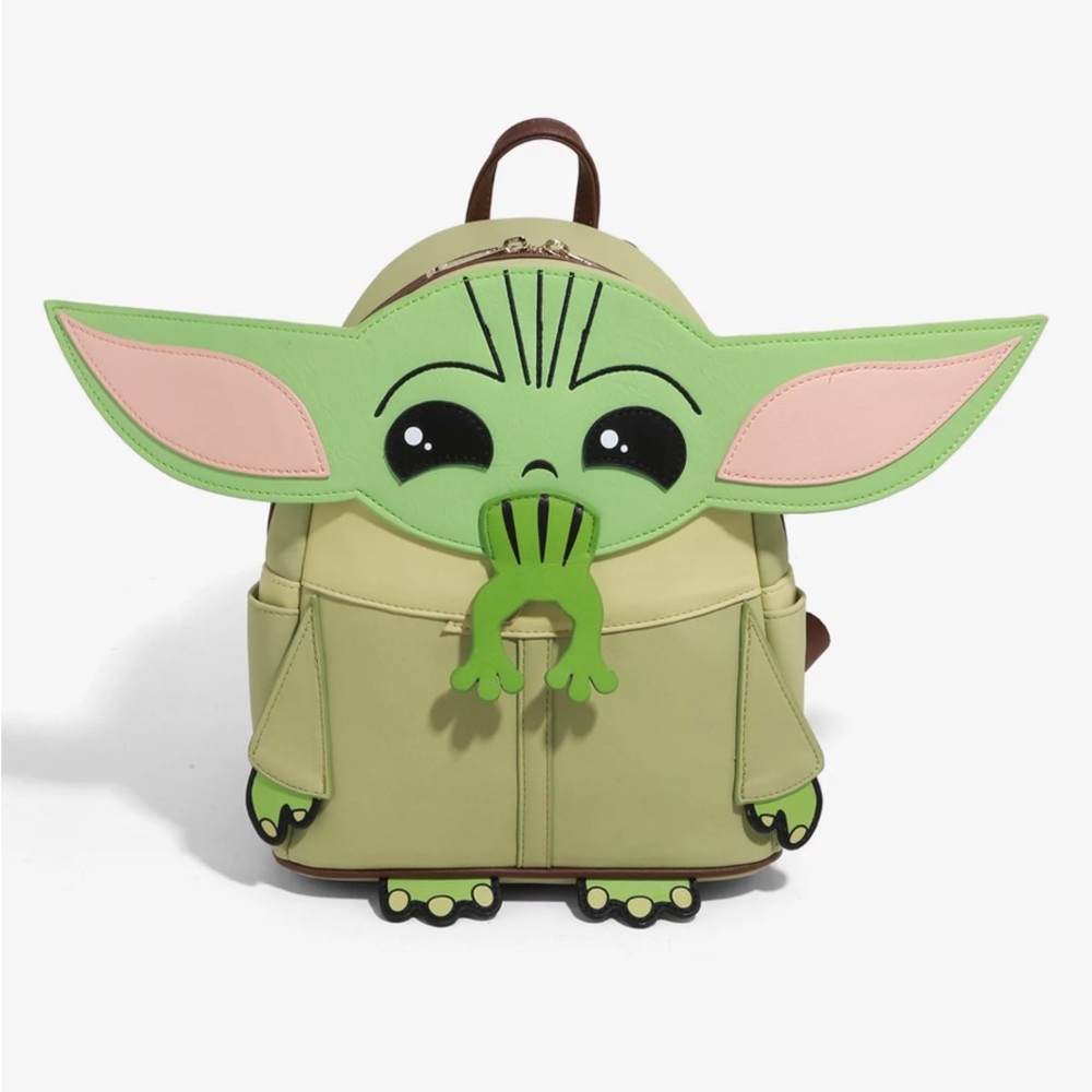 Loungefly Star Wars The Mandalorian The Child Frog Figural Mini Backpack